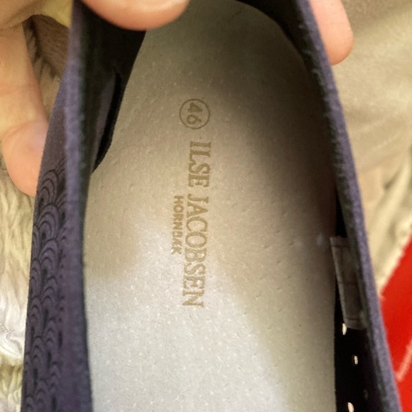 EUC Isle Jacobsen Mens Tulip Slip OnLeather Casual Flat Sneaker Shoe Sz 46/US 12 - Picture 4 of 8